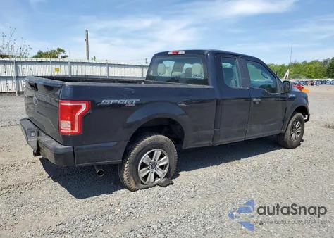 2016 Ford F150 Super Cab from USA, damaged, VIN 1FTEX1EP6GFA74737
